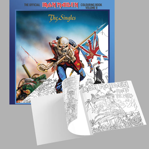 Iron Maiden "The Singles" (colouring book)