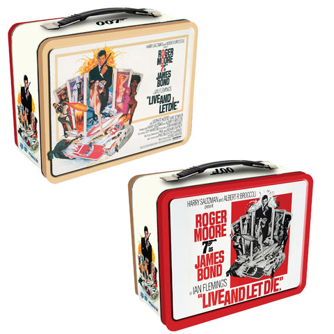 James Bond "Live and Let Die" (tin tote)