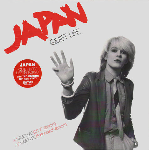 Japan "Quiet Life / Life In Tokyo" (10", red vinyl)
