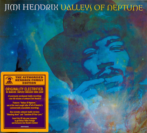 Jimi Hendrix "Valleys Of Neptune" (cd, digi, used)