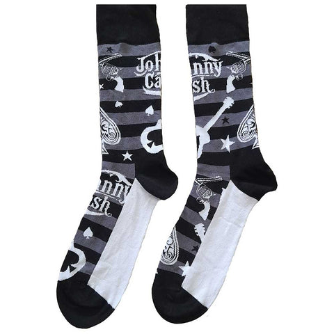Johnny Cash "Guitars N' Guns" (socks, size 40-45)