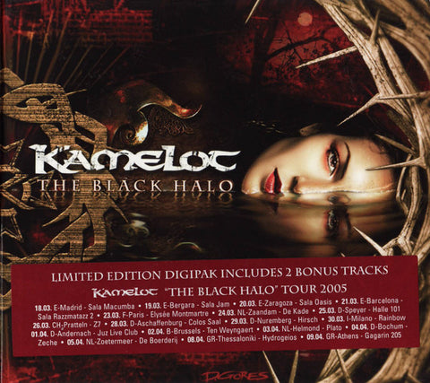 Kamelot "The Black Halo" (cd, digi, used)