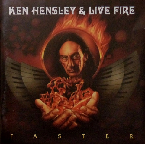 Ken Hensley & Live Fire "Faster" (cd, used)