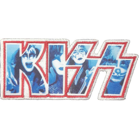 Kiss "Infill Logo" (patch)