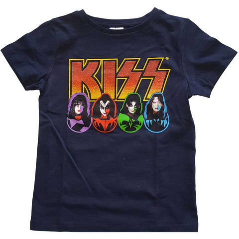 Kiss "Logo Icons" (kids tshirt, 8 years)