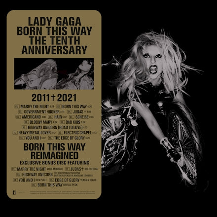 Lady Gaga "Born This Way - 10th Anniversary" (3lp)