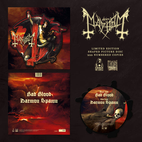 Mayhem "Bad Blood" (7", shaped picture vinyl)