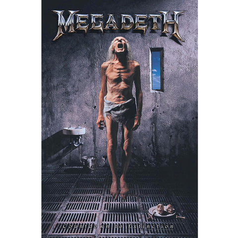 Megadeth "Countdown to Extinction" (textile poster)
