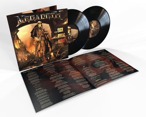 Megadeth "The Sick, The Dying...and the Dead!" (2lp, pre-order)