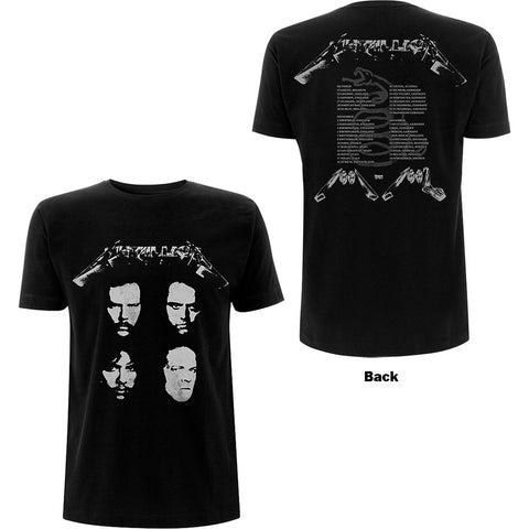 Metallica "4 Faces" (tshirt, medium)