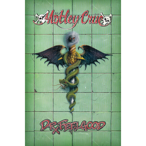 Motley Crue "Dr. Feelgood" (textile poster)
