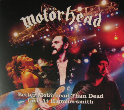 Motorhead "Better Motörhead Than Dead - Live At Hammersmith" (2cd, digi, used)