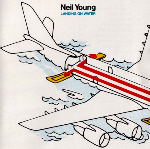Neil Young "Landing On Water" (cd, used)