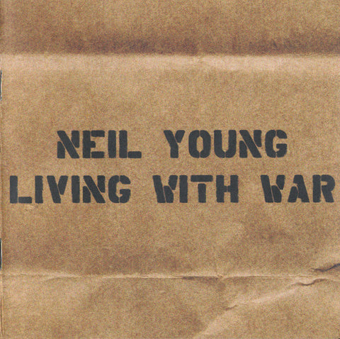 Neil Young "Living With War" (cd, used)