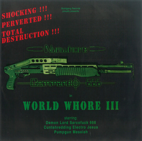 Nunwhore Commando 666 "World Whore III" (7", vinyl)
