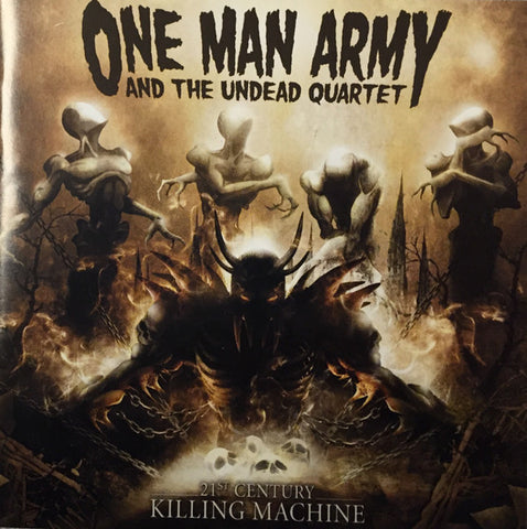 One Man Army And The Undead Quartet "21st Century Killing Machine" (cd, used)