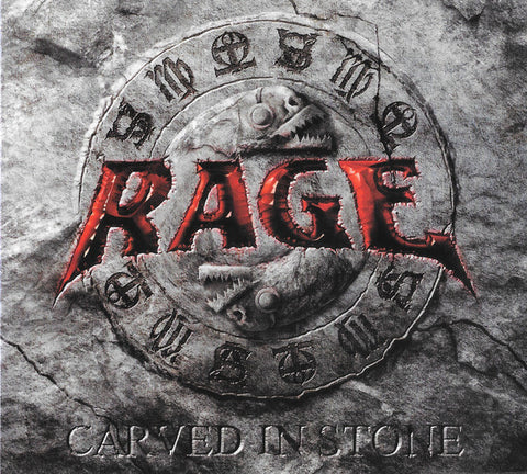 Rage "Carved In Stone" (cd/dvd, digi, used)