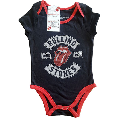 Rolling Stones "US Tour 1978" (babywear, 0-3 months)