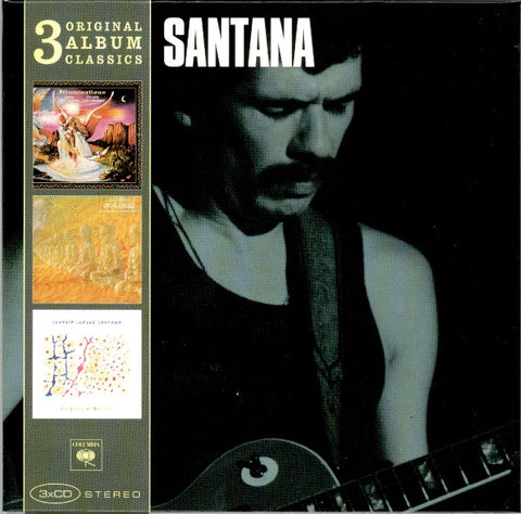 Santana "3 Original Album Classics" (3cd, box, used)