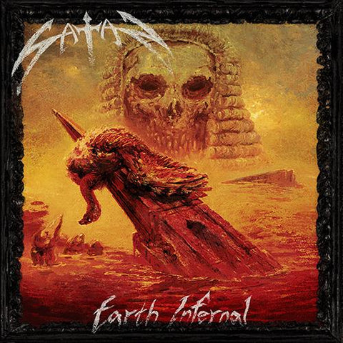 Satan "Earth Infernal" (lp, marbled vinyl)
