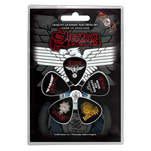 Saxon "Wheels of Steel" (guitar pick pack)