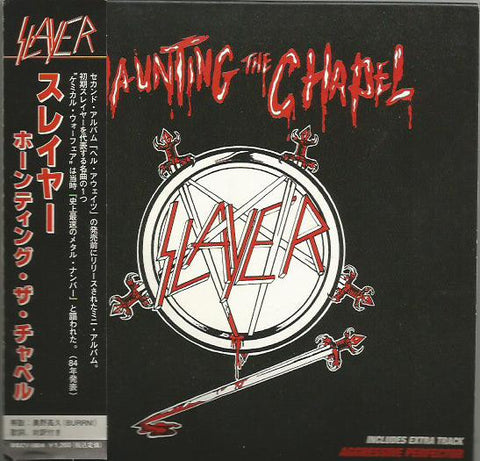 Slayer "Haunting the Chapel" (mcd, digisleeve, japan import)