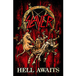 Slayer "Hell Awaits" (textile poster)