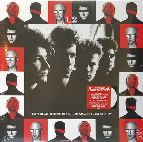 U2 "Two Hearts Beat As One / Sunday Bloody Sunday" (12" vinyl,RSD 2023)